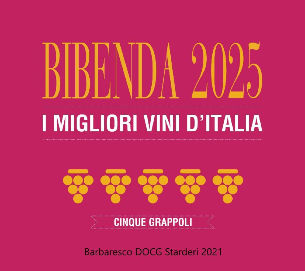 Bibenda 5 Grappoli 2025 – Barbaresco Starderi 2021