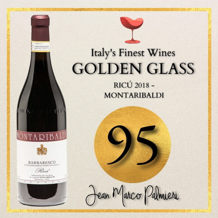 BARBARESCO DOCG RICU 2018 - Italy's Finest Wines Golden Glass 95/100 - Barbaresco Ricù 2018