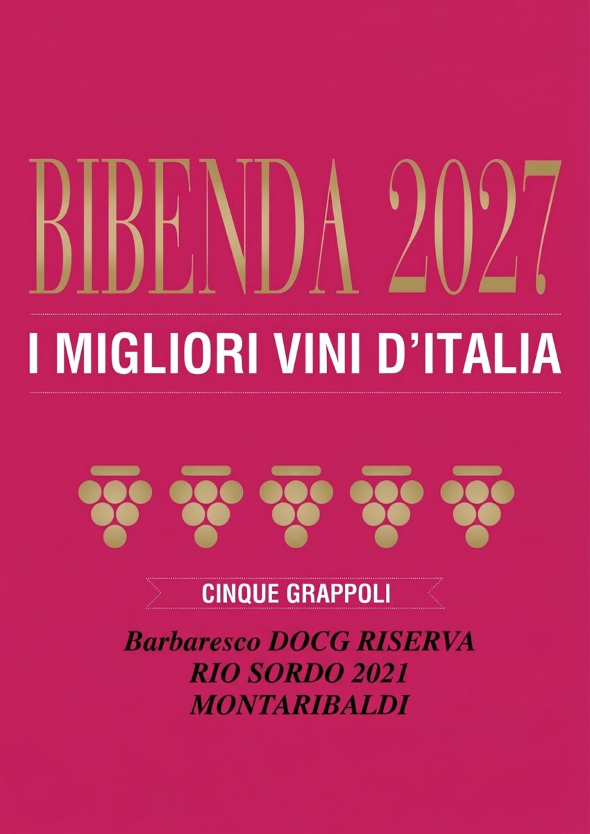 BARBARESCO DOCG RIO SORDO RISERVA 2021 - Bibenda 2027 5 Grappoli (5/5) - Barbaresco DOCG Rio Sordo RISERVA 2021